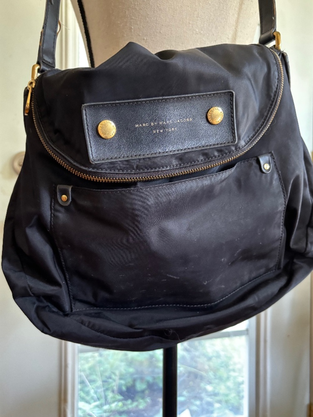 Marc Jacobs Preppy Nylon Mini Messenger Bag